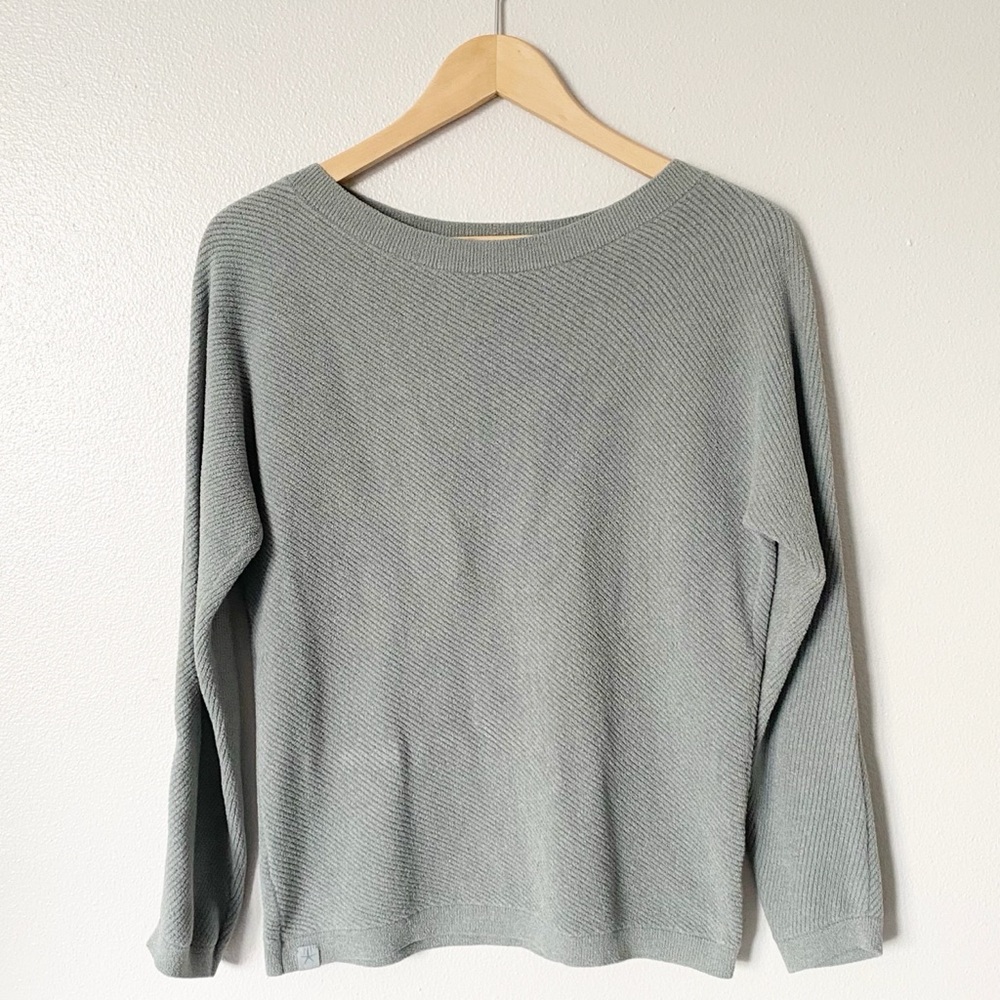 Barefoot Dreams Women's Cozychic Ultra Lite Long Sleeve Pullover Sweater Small